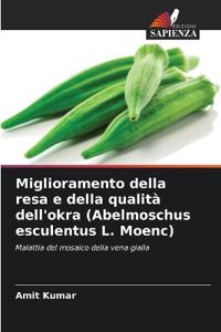 Miglioramento della resa e della qualità dell'okra (Abelmoschus esculentus L. Moenc)