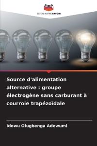 Source d'alimentation alternative