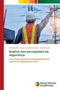 Análise das percepções de segurança