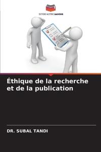 Éthique de la recherche et de la publication