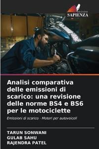 Analisi comparativa delle emissioni di scarico