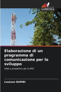 Elaborazione di un programma di comunicazione per lo sviluppo