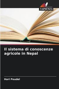 Il sistema di conoscenze agricole in Nepal