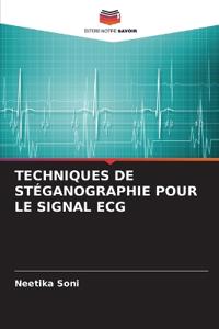 Techniques de Stéganographie Pour Le Signal ECG