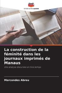 La construction de la féminité dans les journaux imprimés de Manaus