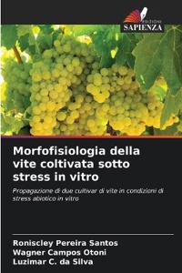 Morfofisiologia della vite coltivata sotto stress in vitro
