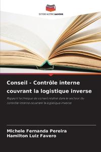 Conseil - Contrôle interne couvrant la logistique inverse