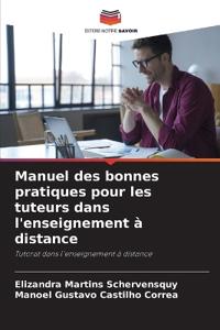 Manuel des bonnes pratiques pour les tuteurs dans l'enseignement à distance