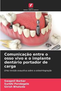 Comunicação entre o osso vivo e o implante dentário portador de carga
