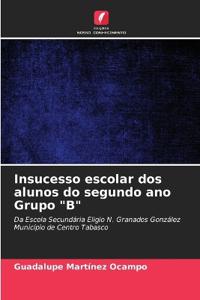 Insucesso escolar dos alunos do segundo ano Grupo "B"
