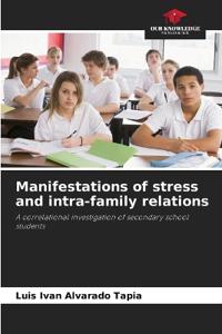 Manifestations of stress and intra-family relations
