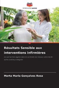 Résultats Sensible aux interventions infirmières