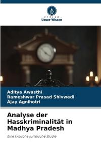 Analyse der Hasskriminalität in Madhya Pradesh