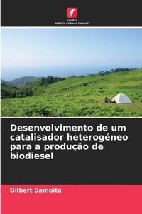 Desenvolvimento de um catalisador heterogéneo para a produção de biodiesel