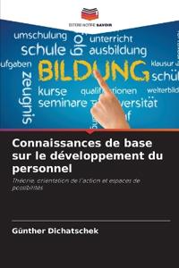 Connaissances de base sur le développement du personnel