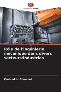 Rôle de l'ingénierie mécanique dans divers secteurs/industries