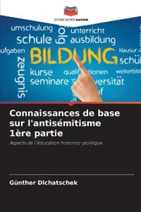 Connaissances de base sur l'antisémitisme 1ère partie