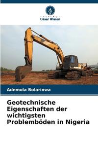 Geotechnische Eigenschaften der wichtigsten Problemböden in Nigeria