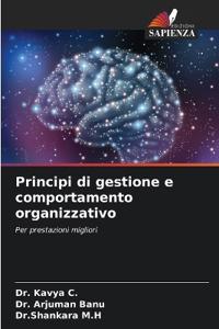 Principi di gestione e comportamento organizzativo