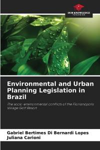 Bokomslag för "Environmental and Urban Planning Legislation in Brazil"