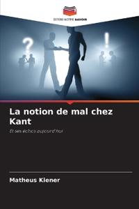 La notion de mal chez Kant