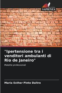 "Ipertensione tra i venditori ambulanti di Rio de Janeiro"