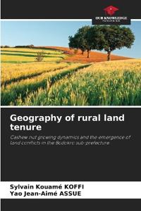 Geography of rural land tenure