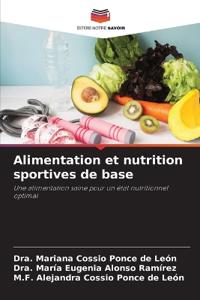 Alimentation et nutrition sportives de base