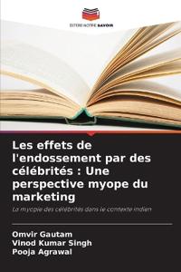 Les effets de l'endossement par des célébrités