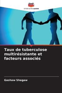 Taux de tuberculose multirésistante et facteurs associés