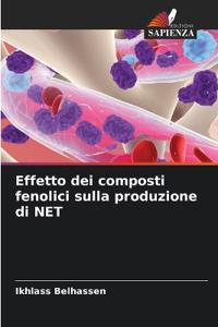 Effetto dei composti fenolici sulla produzione di NET