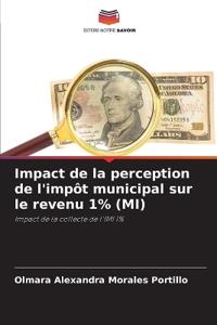 Impact de la perception de l'impôt municipal sur le revenu 1% (MI)