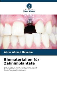 Bokomslag for "Biomaterialien Für Zahnimplantate"