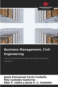 Business Management, Civil Engineering