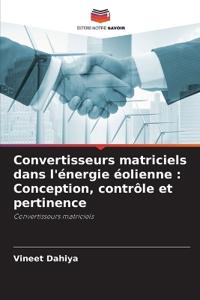 Convertisseurs matriciels dans l'énergie éolienne