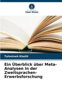 Ein Überblick über Meta-Analysen in der Zweitsprachen-Erwerbsforschung