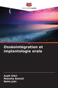Osséointégration et implantologie orale