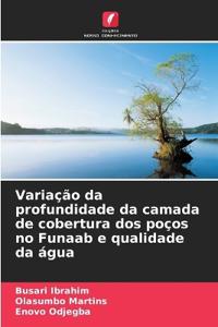 Variação da profundidade da camada de cobertura dos poços no Funaab e qualidade da água