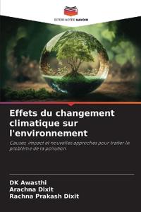 Effets du changement climatique sur l'environnement