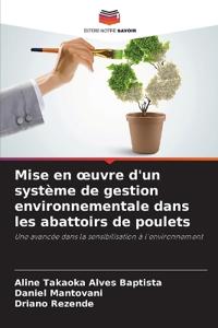 Mise en oeuvre d'un système de gestion environnementale dans les abattoirs de poulets