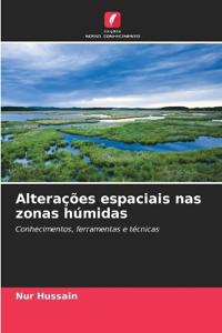 Alterações espaciais nas zonas húmidas