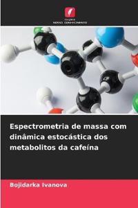 Espectrometria de massa com dinâmica estocástica dos metabolitos da cafeína