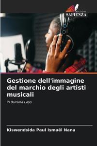 Gestione dell'immagine del marchio degli artisti musicali