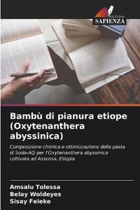 Bambù di pianura etiope (Oxytenanthera abyssinica)