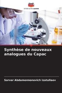 Synthèse de nouveaux analogues du Capac