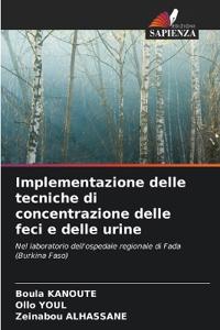 Implementazione delle tecniche di concentrazione delle feci e delle urine