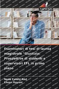 Esaminatori di tesi di laurea magistrale "Giustizia