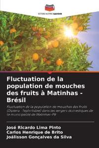 Fluctuation de la population de mouches des fruits à Matinhas - Brésil