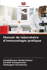 Manuel de laboratoire d'immunologie pratique