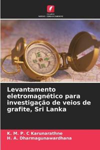 Levantamento eletromagnético para investigação de veios de grafite, Sri Lanka